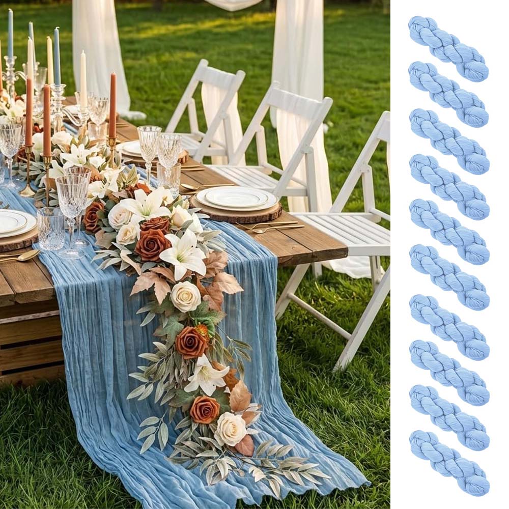 Christmas Table Runner - Conjunto de 10 Caminhos de Mesa