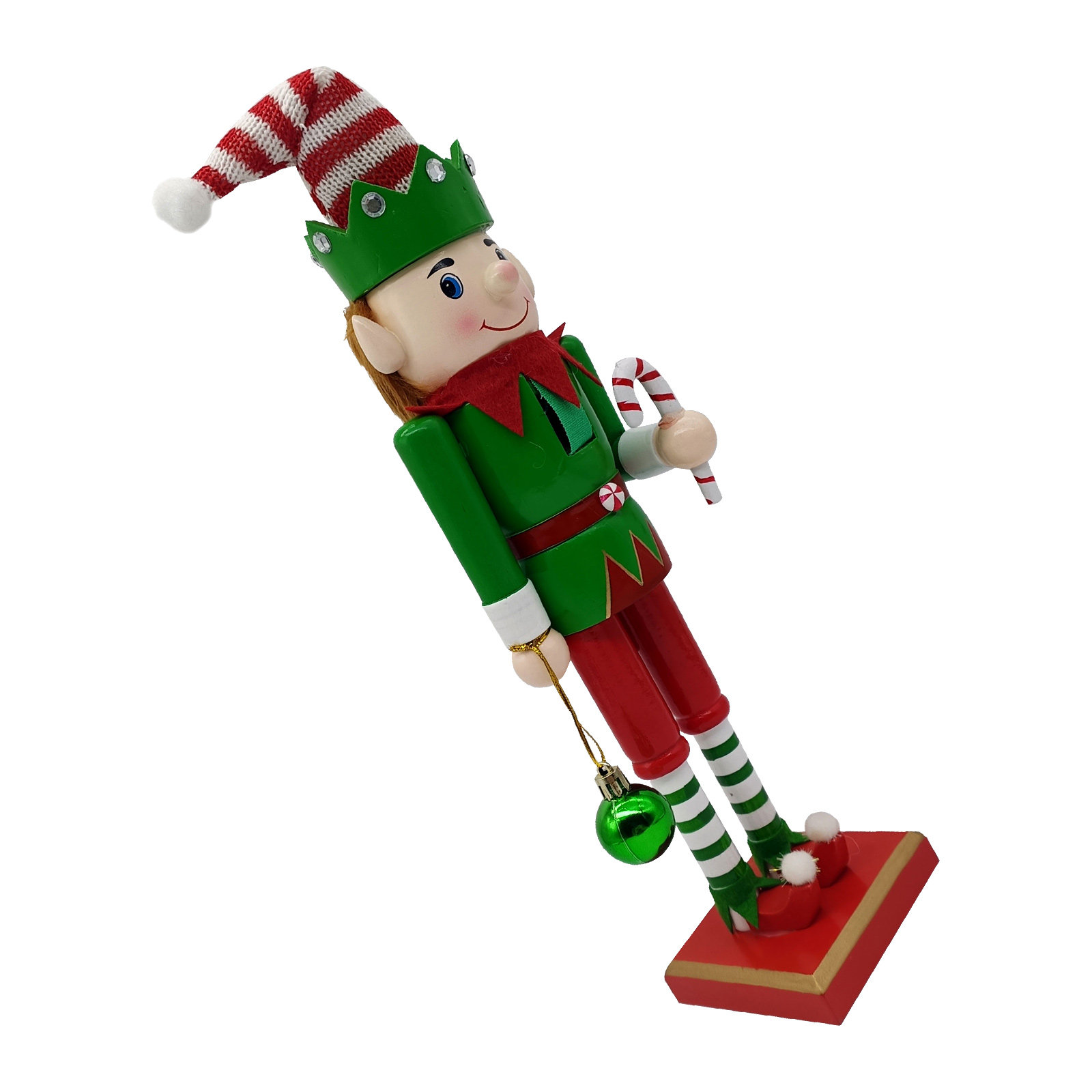 Nutcracker Figurine - Quebra-Nozes de Madeira de Natal, Soldado