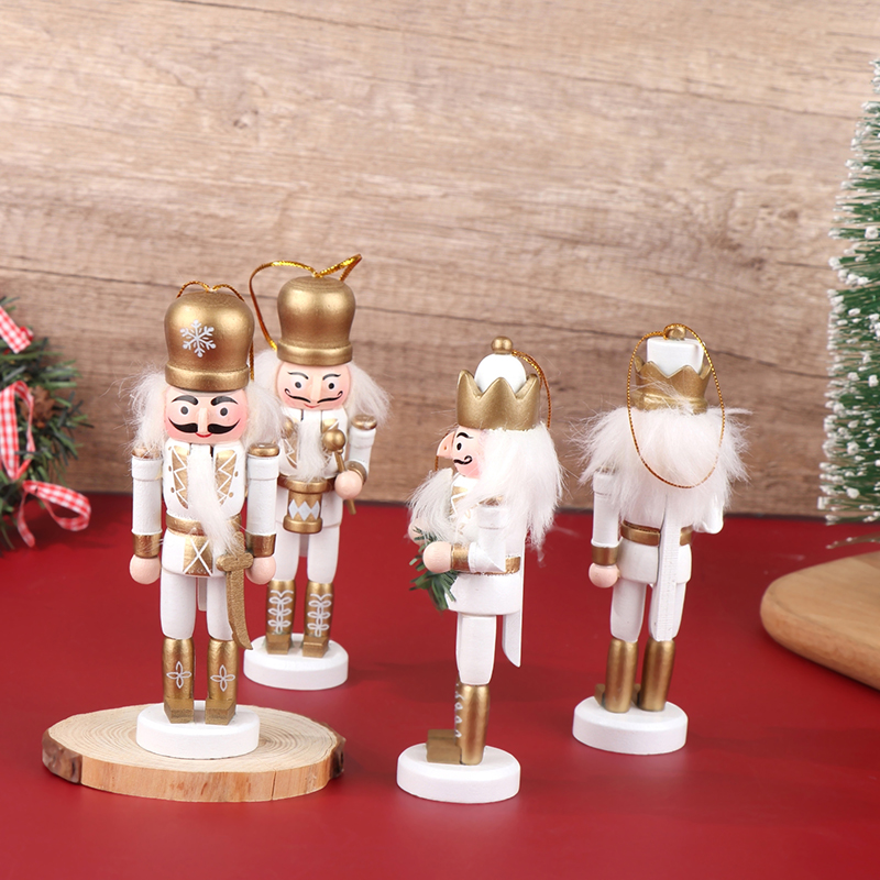 1pc 12cm quebra-nozes fantoche - Nutcracker Figurine avaliação e preço