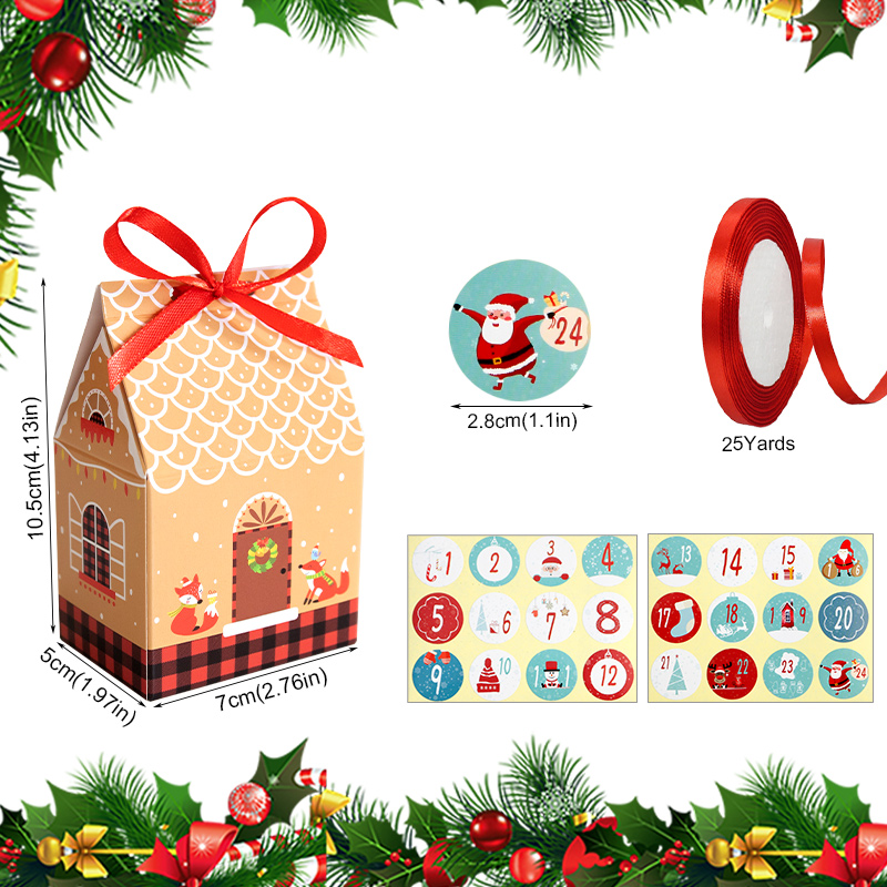 24 Conjuntos de Calendário do  - Advent Calendar Gift avaliação e preço