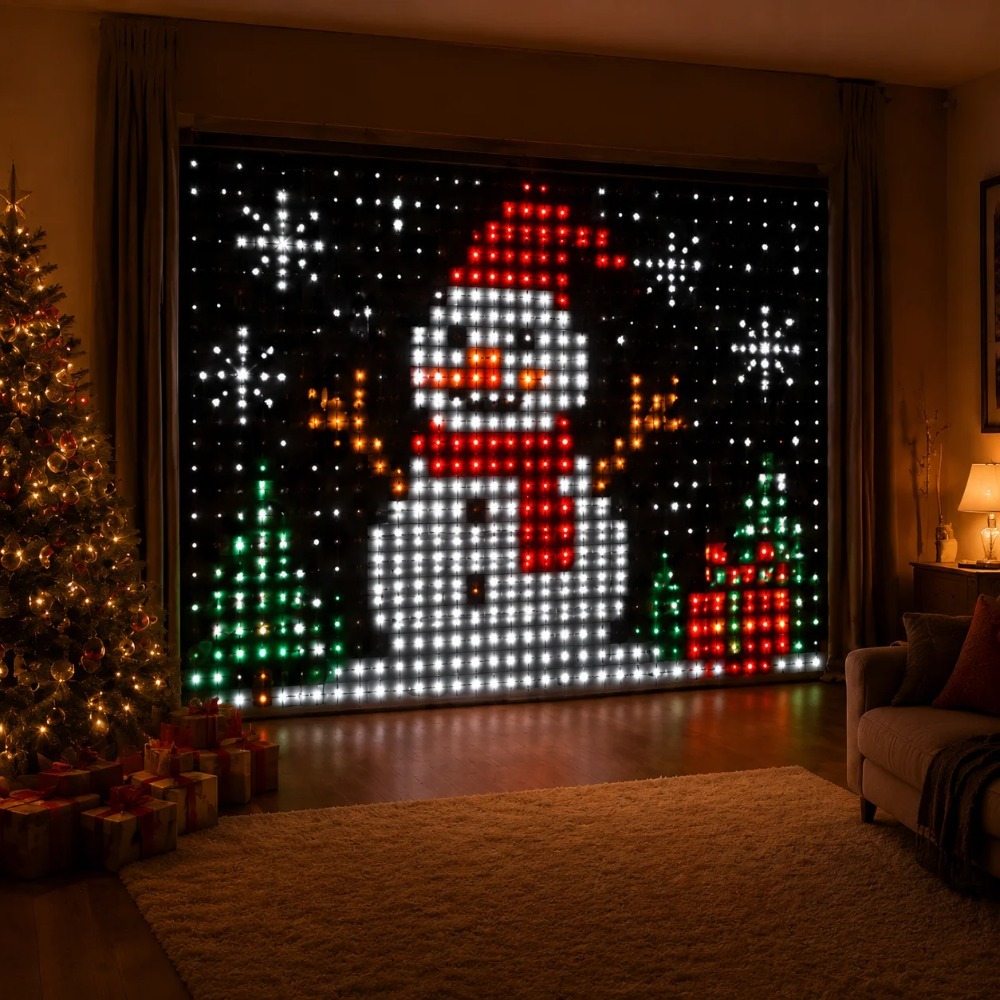 Luzes de Cortina LED Pixel com - Led Fairy String Lights avaliação e preço