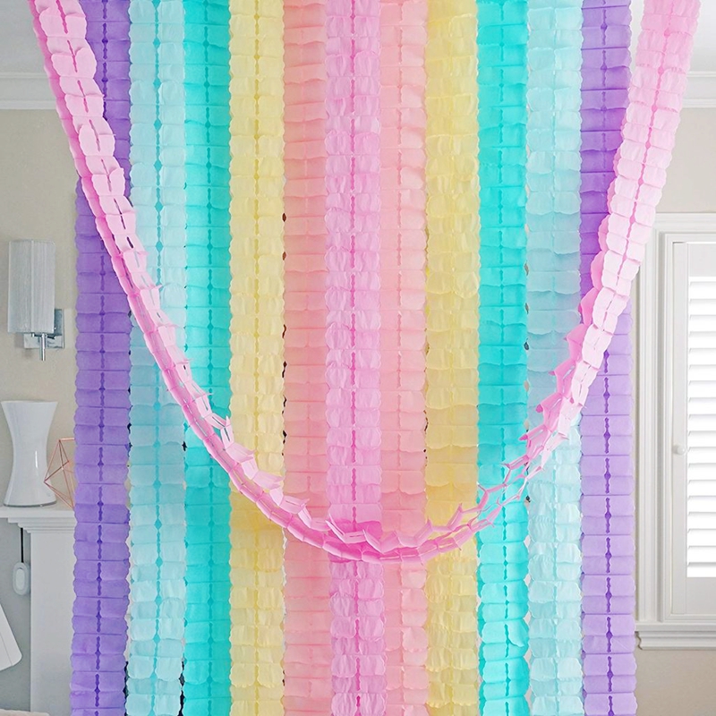 1 unidade de Guirlanda de Pape - Tinsel Garland Decoration avaliação e preço