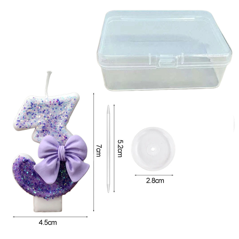 Vela de Aniversário Criativa c - Holiday Candle Set avaliação e preço