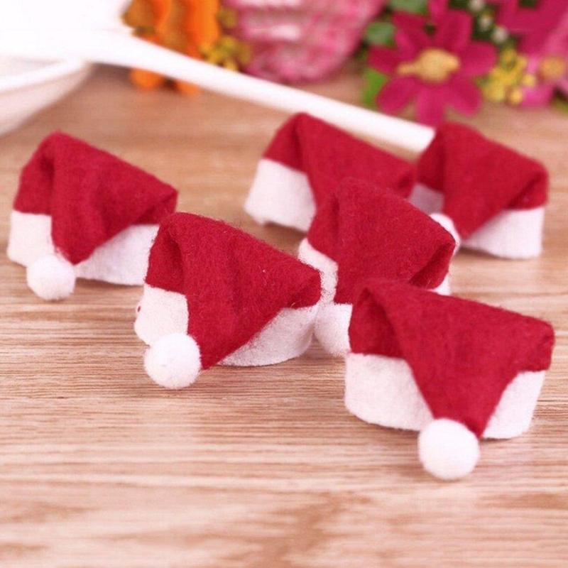 NOVO Kit com 30 Mini Chapéus d - Santa Hat Plush avaliação e preço