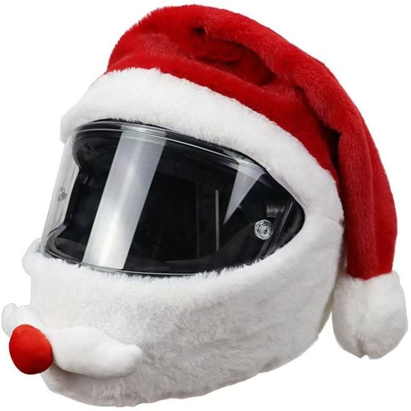 Capa de Capacete de Natal de P - Santa Hat Plush avaliação e preço