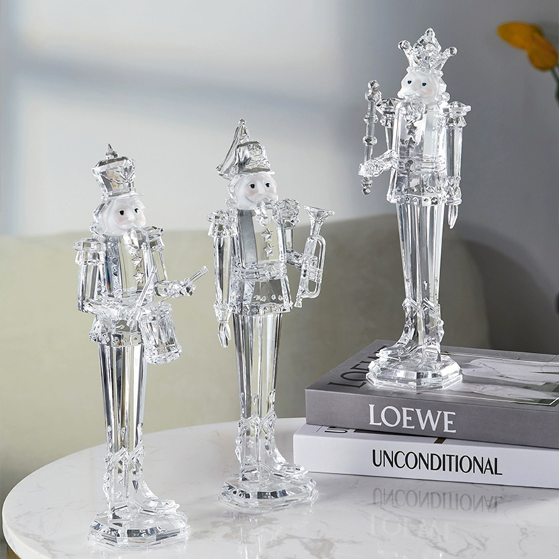 Estátuas de personagens acríli - Nutcracker Figurine avaliação e preço